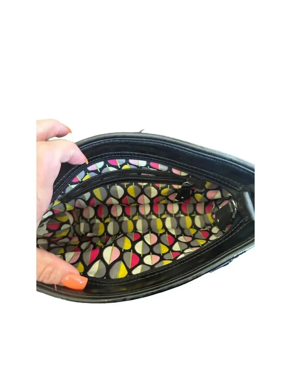 Vera Bradley | Black Quilt Bag | 0815